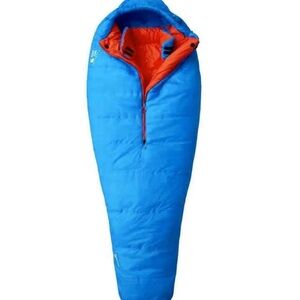 Mountain Hardware HyperLamina Flame Blue and Orange Sleeping Bag